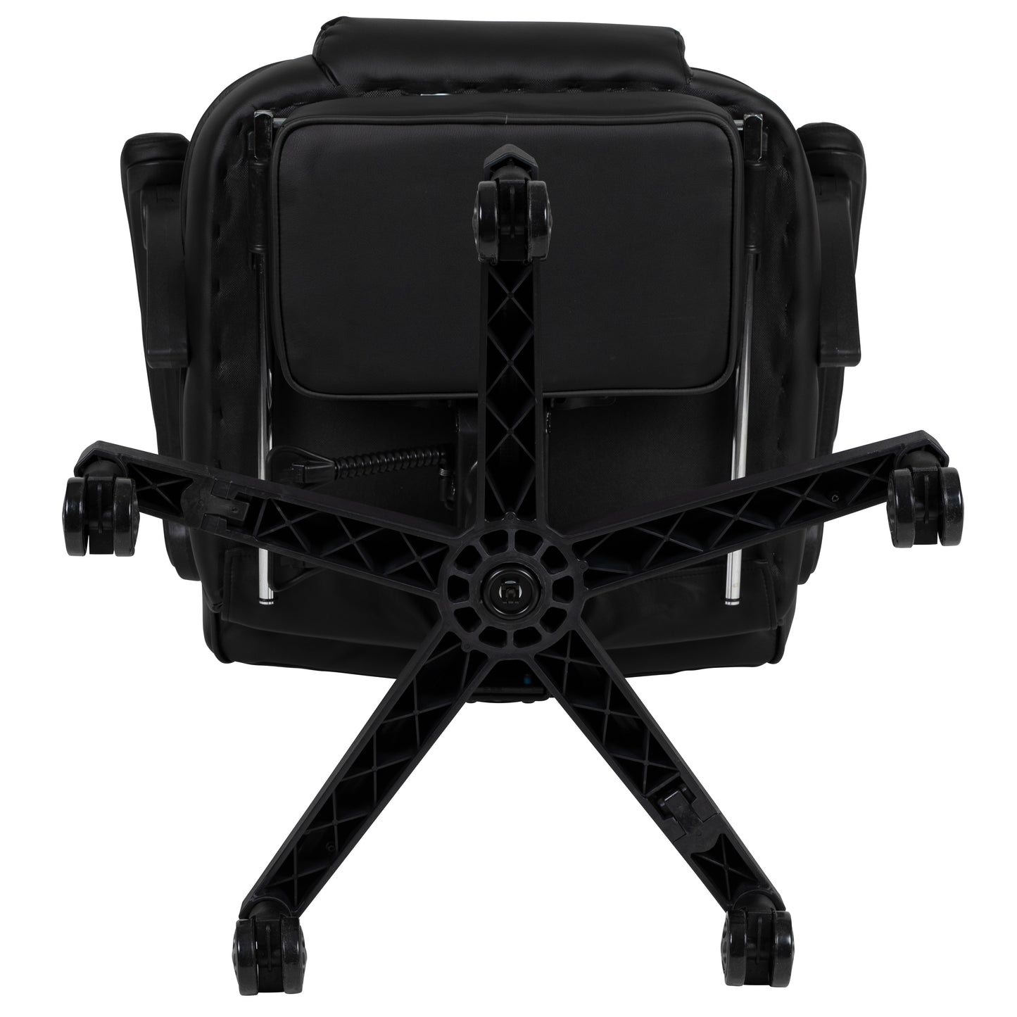 X40 Gaming Chair Racing Ergonomic Computer Chair with Fully Reclining Back/Arms, Slide-Out Footrest, Massaging Lumbar - Black