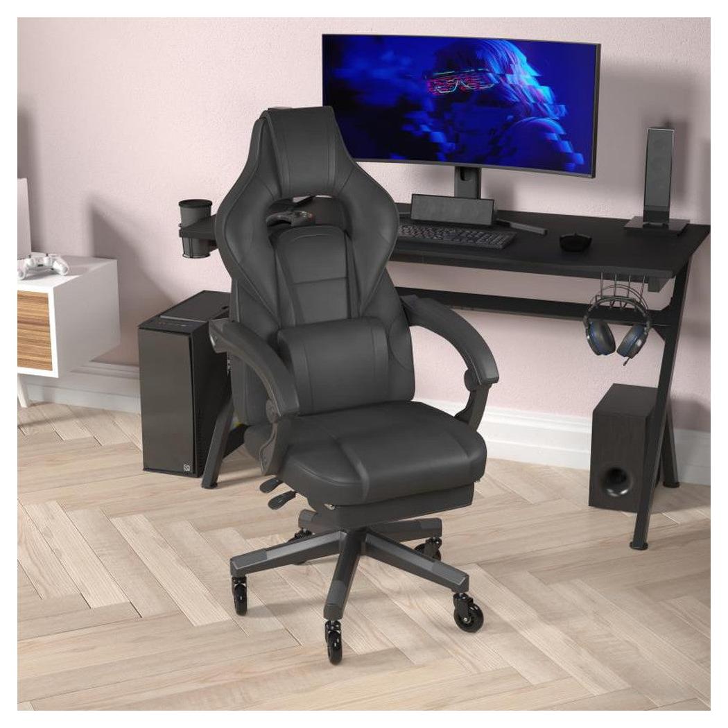 X40 Gaming Chair Racing Computer Chair with Fully Reclining Back
