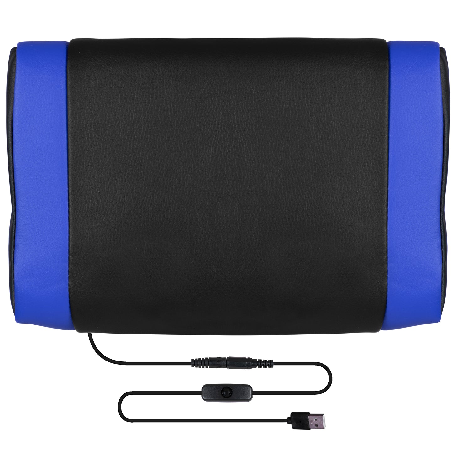 X40 Gaming Chair Racing Ergonomic Computer Chair with Fully Reclining Back/Arms, Slide-Out Footrest, Massaging Lumbar - Black/Blue