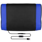 X40 Gaming Chair Racing Ergonomic Computer Chair with Fully Reclining Back/Arms, Slide-Out Footrest, Massaging Lumbar - Black/Blue