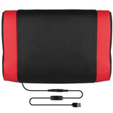 X40 Gaming Chair Racing Ergonomic Computer Chair with Fully Reclining Back/Arms, Slide-Out Footrest, Massaging Lumbar - Red