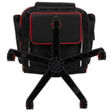X40 Gaming Chair Racing Ergonomic Computer Chair with Fully Reclining Back/Arms, Slide-Out Footrest, Massaging Lumbar - Red