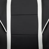 X40 Gaming Chair Racing Ergonomic Computer Chair with Fully Reclining Back/Arms, Slide-Out Footrest, Massaging Lumbar - White
