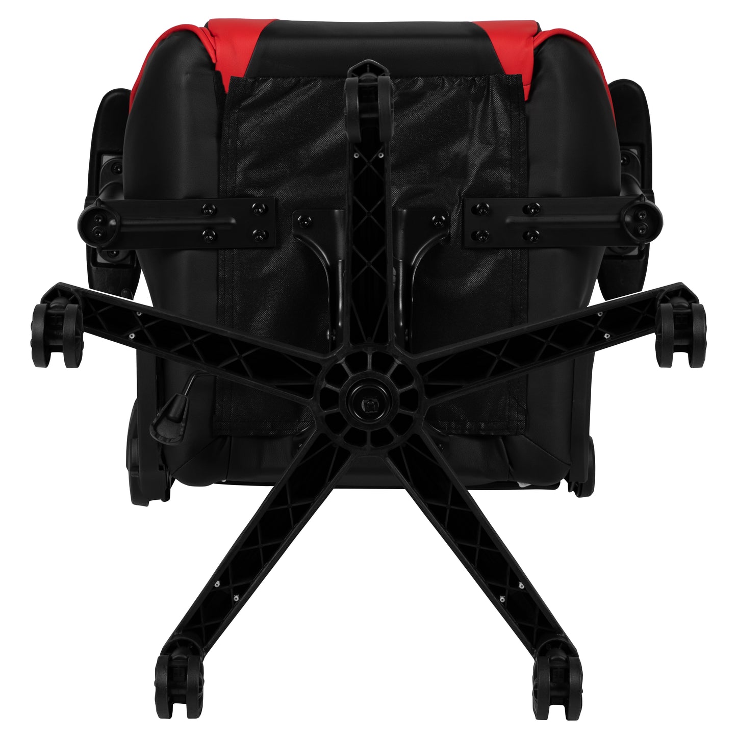 X20 Gaming Chair Racing Office Ergonomic Computer PC Adjustable Swivel Chair with Fully Reclining Back in Red LeatherSoft