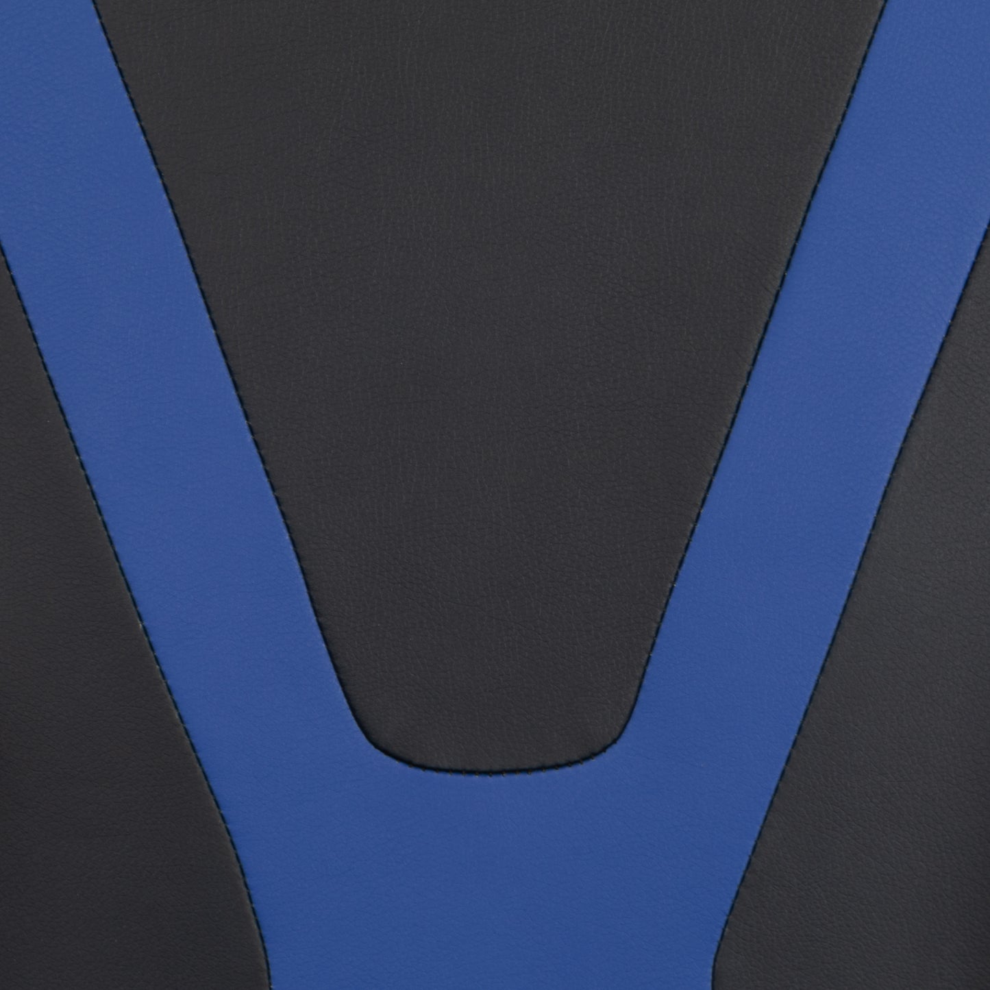 X30 Gaming Chair Racing Office Ergonomic Computer Chair with Reclining Back and Slide-Out Footrest in Blue LeatherSoft