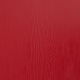 Kai Commercial Grade 24" High Backless Red Metal Indoor-Outdoor Counter Height Stool with Red Poly Resin Wood Seat