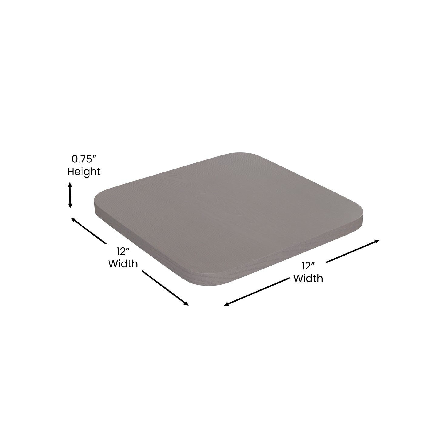 Kai Commercial Grade 30" High Silver Metal Indoor-Outdoor Bar Height Stool with Removable Back and Gray All-Weather Poly Resin Seat