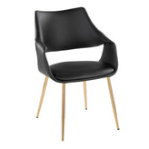 Curvo High Back Upholstered Chair - Set of 2