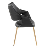 Curvo High Back Upholstered Chair - Set of 2