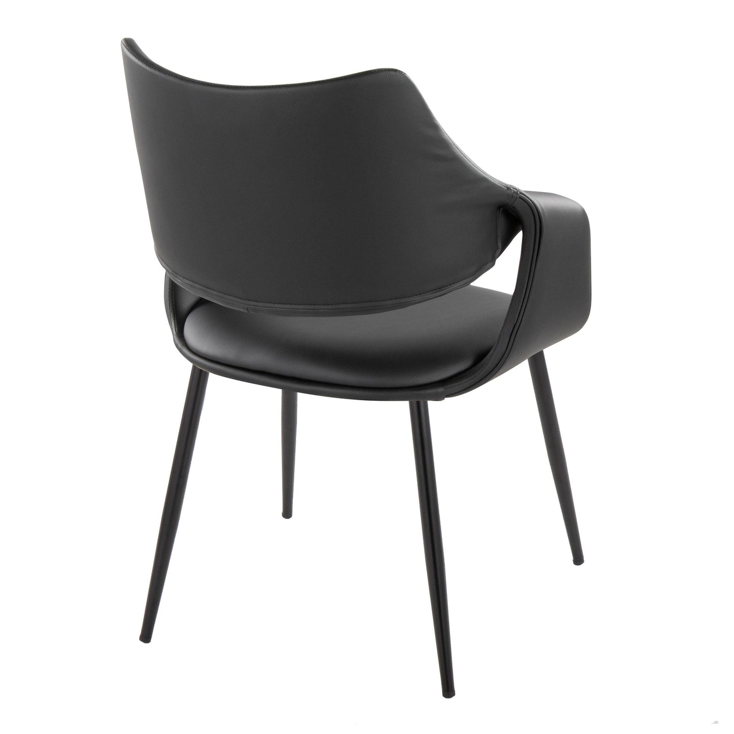 Curvo High Back Upholstered Chair - Set of 2