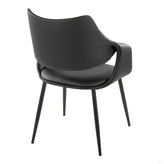 Curvo High Back Upholstered Chair - Set of 2