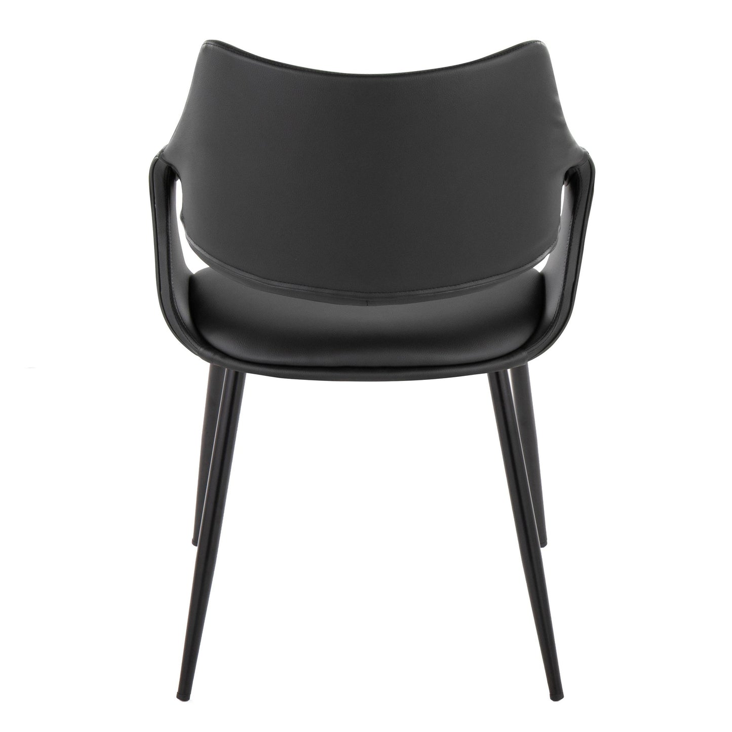 Curvo High Back Upholstered Chair - Set of 2