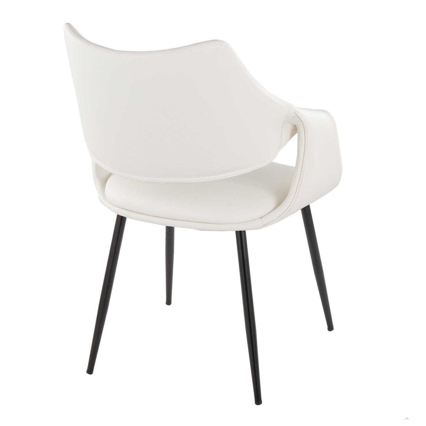 Curvo High Back Upholstered Chair - Set of 2