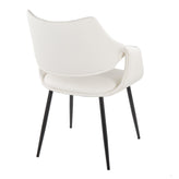 Curvo High Back Upholstered Chair - Set of 2