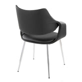 Curvo High Back Upholstered Chair - Set of 2