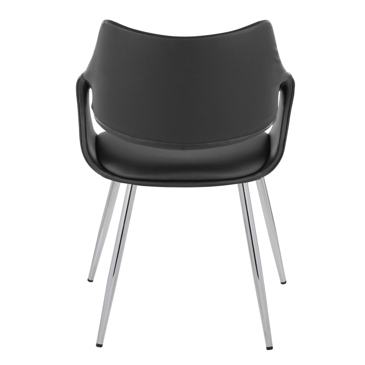 Curvo High Back Upholstered Chair - Set of 2