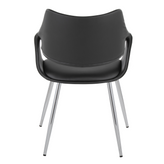 Curvo High Back Upholstered Chair - Set of 2