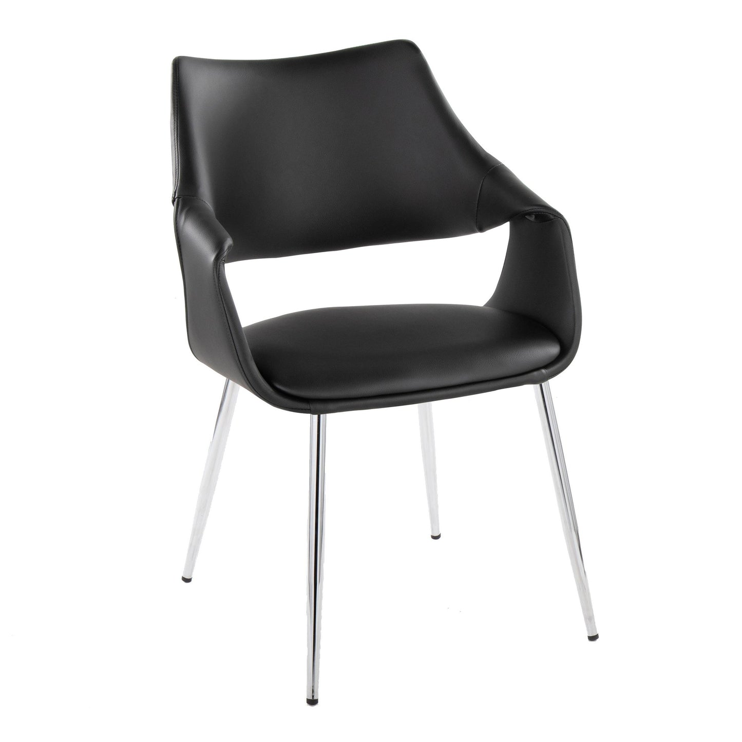 Curvo High Back Upholstered Chair - Set of 2