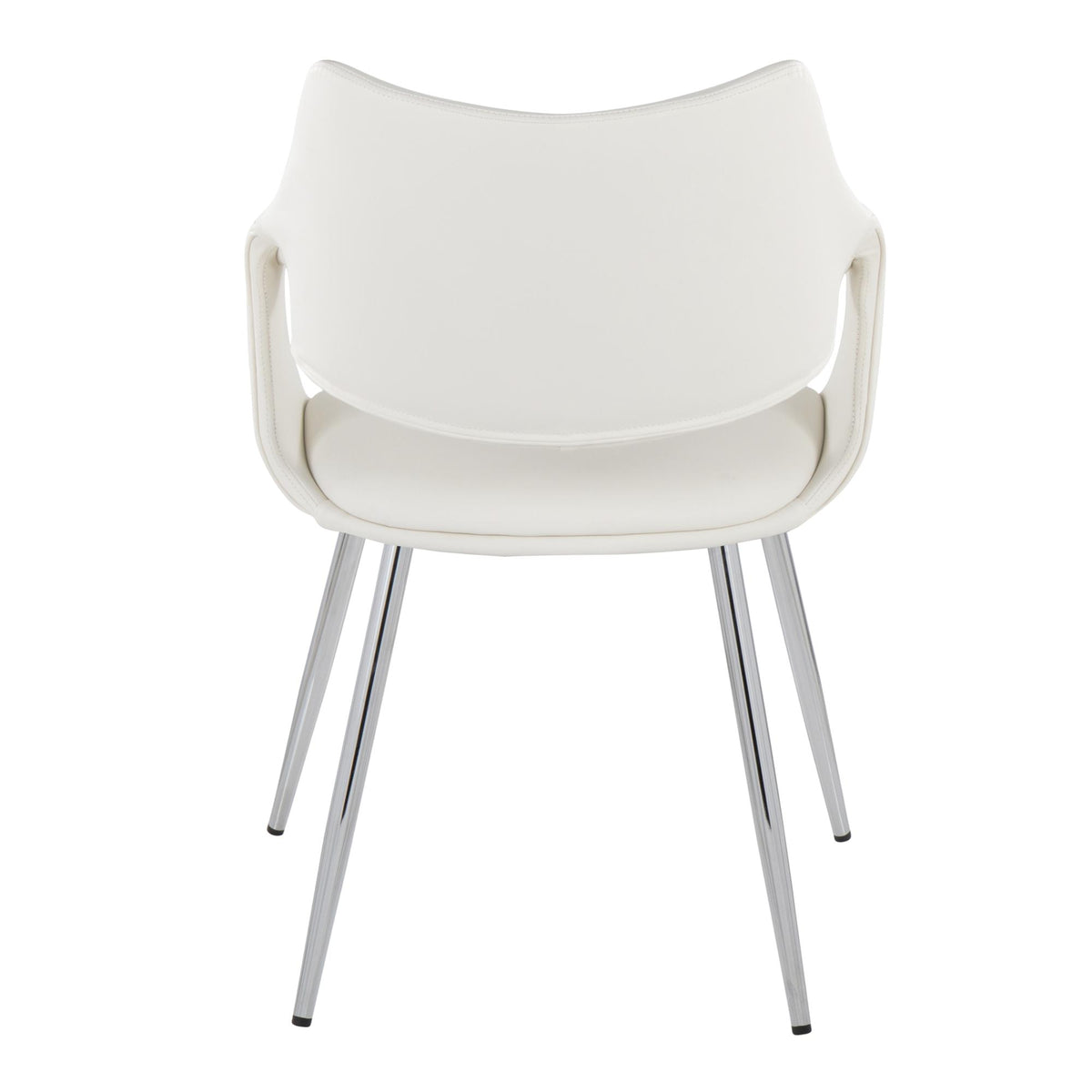 Curvo High Back Upholstered Chair - Set of 2