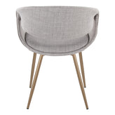 Curvo Upholstered Chair - Set of 2