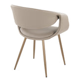 Curvo Upholstered Chair - Set of 2