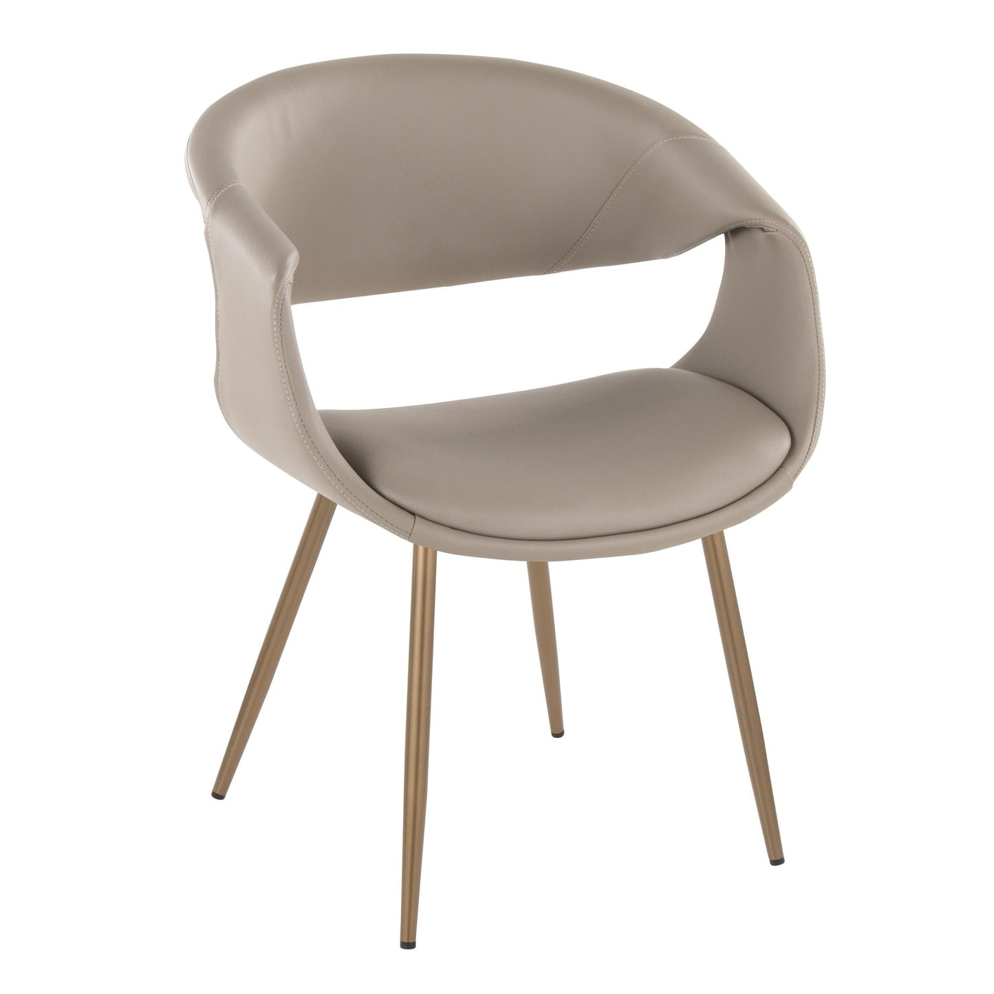 Curvo Upholstered Chair - Set of 2