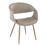 Curvo Upholstered Chair - Set of 2