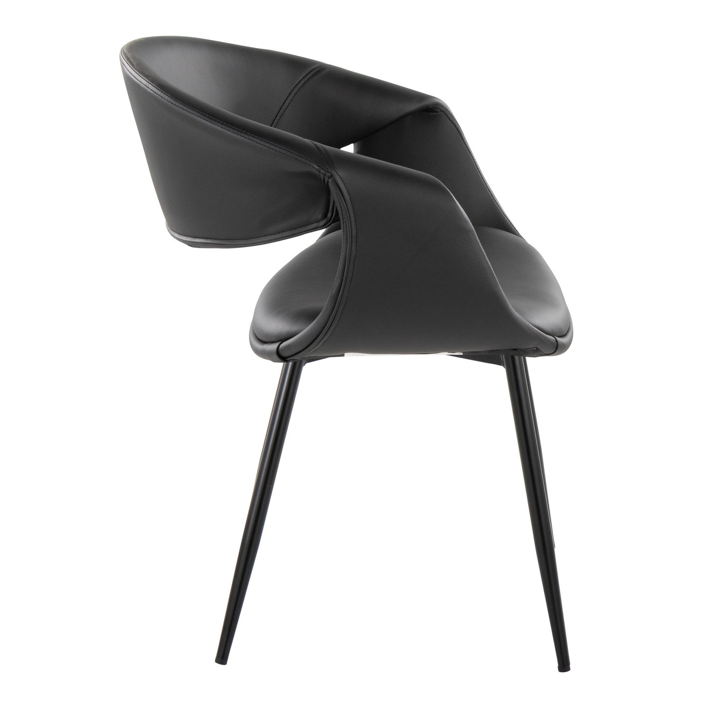 Curvo Upholstered Chair - Set of 2