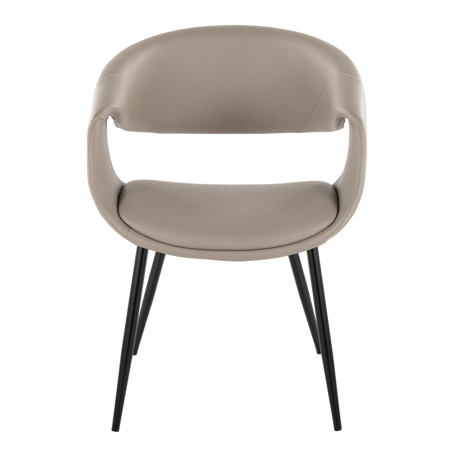 Curvo Upholstered Chair - Set of 2