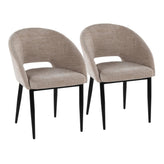 Renee Upholstered Chair - Set of 2