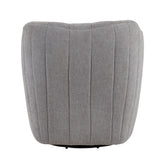 Finley Upholstered Swivel Accent Chair