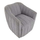 Finley Upholstered Swivel Accent Chair
