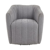 Finley Upholstered Swivel Accent Chair