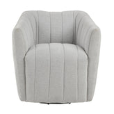 Finley Upholstered Swivel Accent Chair