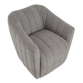 Finley Upholstered Swivel Accent Chair