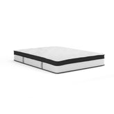 Capri Comfortable Sleep 12 Inch CertiPUR-US Certified Memory Foam & Pocket Spring Mattress, Queen Mattress in a Box