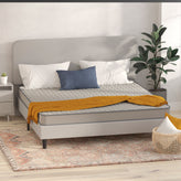 Capri Comfortable Sleep 6 Inch CertiPUR-US Certified Spring Mattress, King Mattress in a Box