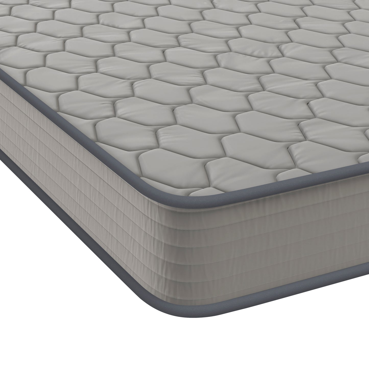 Capri Comfortable Sleep 6 Inch CertiPUR-US Certified Spring Mattress, King Mattress in a Box