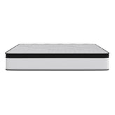 Capri Comfortable Sleep Firm 12 Inch CertiPUR-US Certified Hybrid Pocket Spring Mattress, Extra Firm Feel, Durable Support, King Mattress in a Box