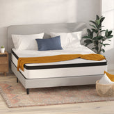 Capri Comfortable Sleep Firm 12 Inch CertiPUR-US Certified Hybrid Pocket Spring Mattress, Extra Firm Feel, Durable Support, King Mattress in a Box