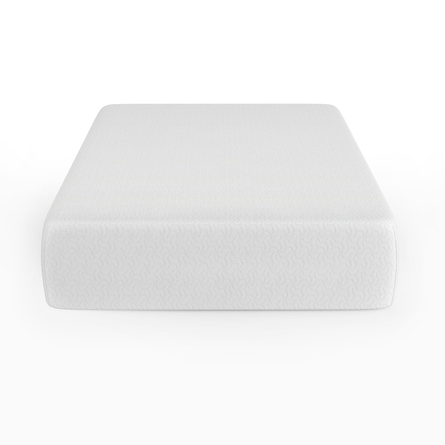Cloud Green Tea Cooling Gel 4-Layer Memory Foam 10" Twin Mattress in a Box with CertiPUR-US Certification, Washable Cover, and Pressure Relief