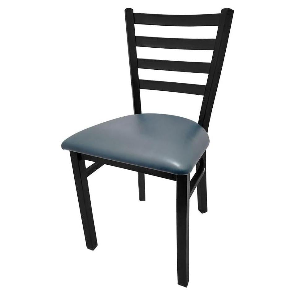 Standard Ladderback Chair with Black Frame