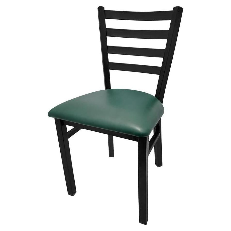 Standard Ladderback Chair with Black Frame