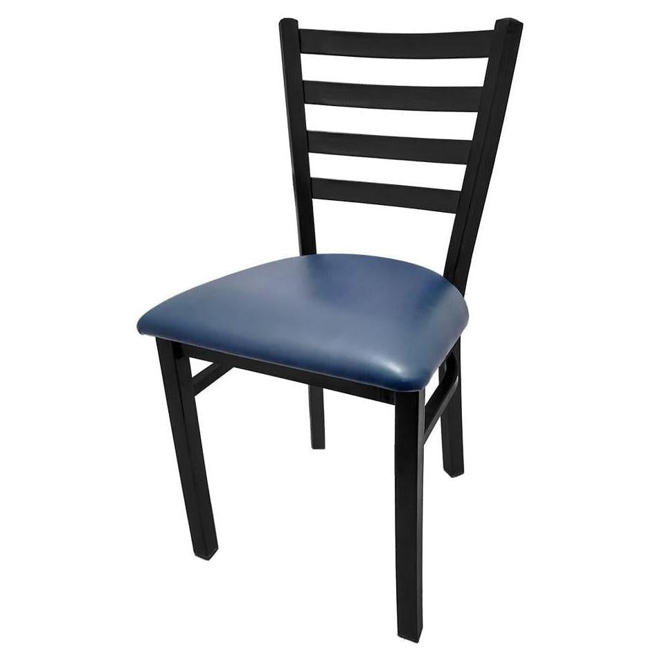 Standard Ladderback Chair with Black Frame