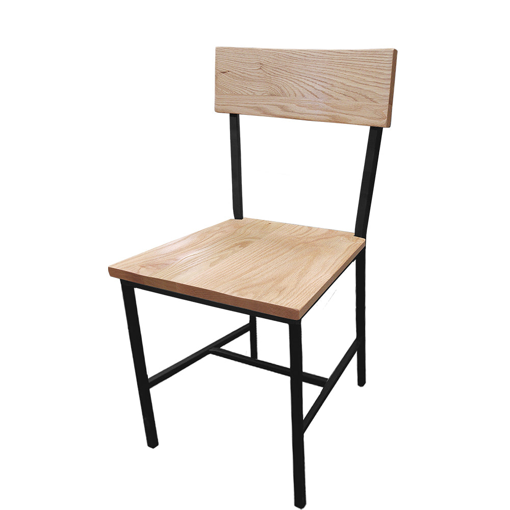 Timber Series Metal and Wood Chair