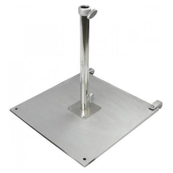 100 LB Outdoor Commercial Umbrella Base with Casters