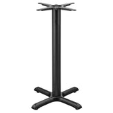 AUTO-ADJUST KX22 Black Counter Height X Table Base