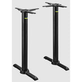 AUTO-ADJUST KT22 Counter Height ADA Compliant T-Table Base - Set of 2