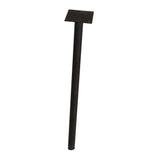Standard Height Black Table Pin Leg