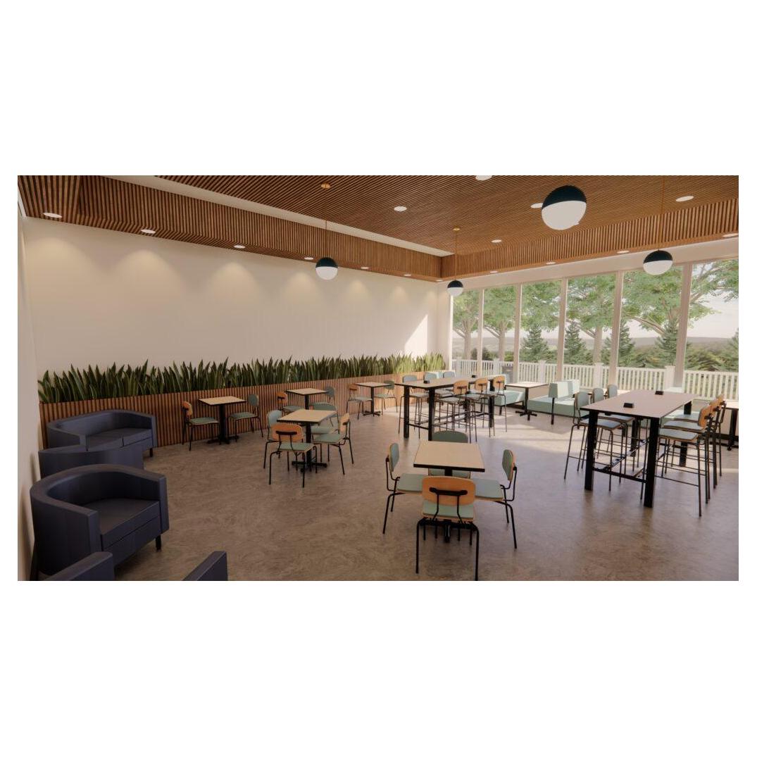 Cascade Metal Upholstered Stacking Chair